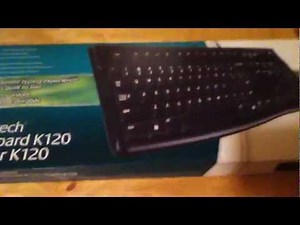 Logitech Keyboard K120 Unboxing