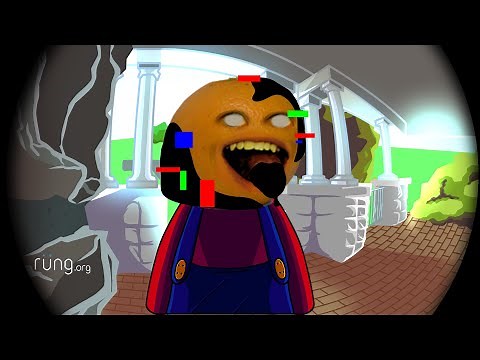 FNF VS Ring Cam Mario but... version Annoying Orange | FNF Death Toll Song Cover