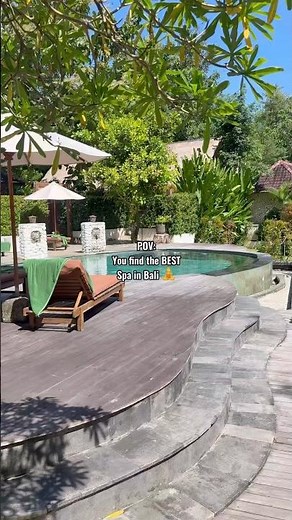The best spa in Bali!