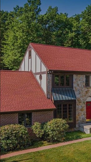 Shingle Roof-patriot red