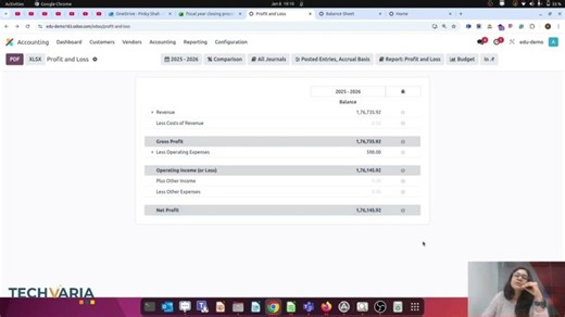 Fiscal Year Closing Closing Process Concepts — Retained Earnings Made Simple | Odoo | Pinky Shah 🇮🇳