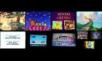 Mix of 8 videos from youtube : Winnie the pooh Blue's clues CF TPP Dora Credits Remix