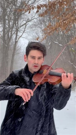 Mozart Symphony No. 40 ❄️🎻 | Epic Modern Violin in the Snow | David Bay