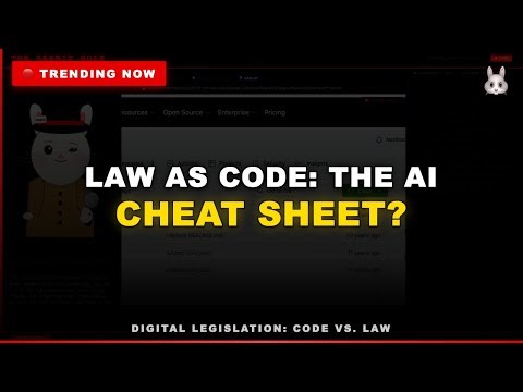 🐰 Law as Code: The AI Cheat Sheet? | What They Won't Tell You