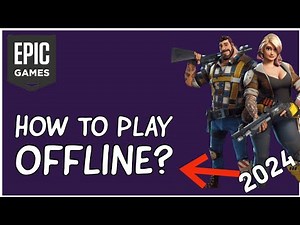 How to Play Epic Games Offline? Enable Offline Mode in Epic Games (2024)