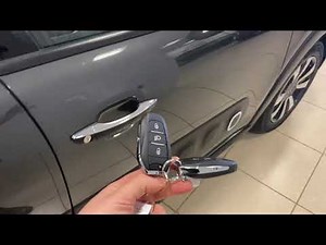 Using Keyless entry and ignition on a Citroen C3 Automatic