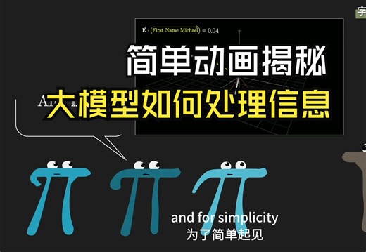3Blue1Brown深度学习课程最火一课：动画揭秘LLM如何存储和处理信息