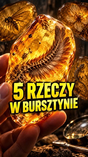 5 rzeczy znalezionych w bursztynie, które zmieniły naukę
