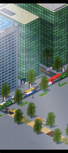 Heavy traffic in Theotown