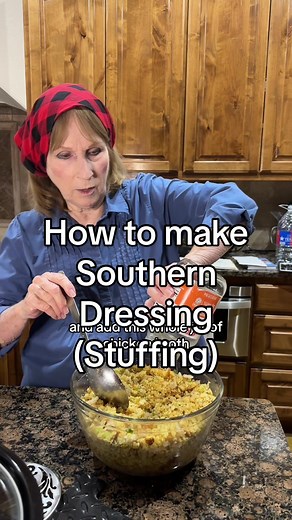 Whipping up some Southern goodness for the holidays! 🎄👩‍🍳 Start by combining your favorite bread, seasonings, and broth. Get ready to bake at 350°F for 30-40 mins! 🍞🍗 #HolidayCooking #Southern #SouthernDressing #StuffingRecipes #FamilyFavorites #Recipes #Cooking #Cook #Food #Foodie #Texas