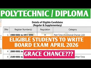 WHO ARE ELIGIBLE TO WRITE BOARD EXAM APRIL 2026 ? | CHECK OUT REGISTER NUMBER | TAMILAN ULAGAM #NSK