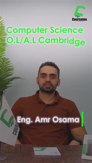 🎓Computer science is the art of solving problems through creativity and logic💻 Explore the world of technology with our Cambridge Computer Science courses. Whether you're aiming for IGCSE or A-Level, this is your opportunity to master programming, data management, and core computing concepts. Passionate about coding or eager to understand technology? Our course is designed to enhance your skills and prepare you for future success. Join Eng. Amr Osama at Coursatee for expert tutoring tailored t