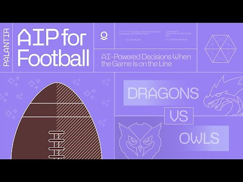 On the Field with Palantir AIP: Football Demo