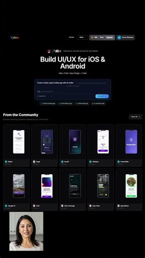 This is how developers are building mobile app UI in 2025. Spoiler: VYBES.dev