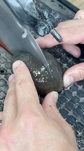 The reveal of a beautiful cut agate is always so great! | Taylor’s Rocksmithery