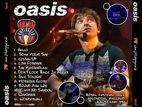 Oasis Acústico MTV Completo (Oasis Unplugged MTV Full)