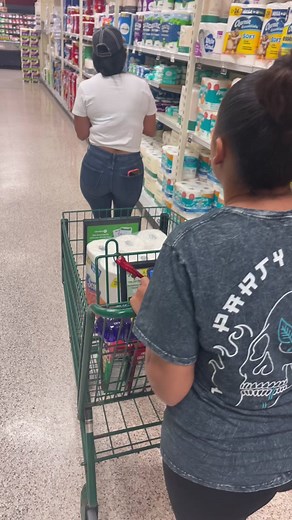 Pranking Mom by Pushing Cart *GONE WRONG*