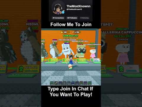 TheMostKnown Playing Roblox With Every Subscriber Live 13