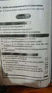 1. Answer the following questions:   What is an Operating Syst... | Filo