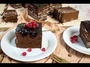 Chocolate cake Spartak recipe