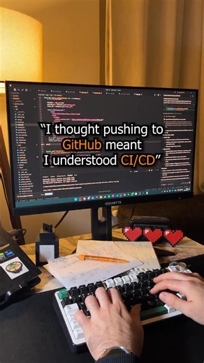 Emir Özen | Software Engineer on Instagram: "Comment “PIPELINE” to get the links! 🔥 Trying to ship software without understanding CI/CD pipelines is like trying to run a factory with no assembly line. If you want faster releases, fewer bugs, and real engineering impact—this mini roadmap is your starting point. ⚡ CI/CD Explained: The DevOps Skill That Makes You 10x More Valuable A fast, clear breakdown of what Continuous Integration and Continuous Delivery actually mean. Perfect if you want to q