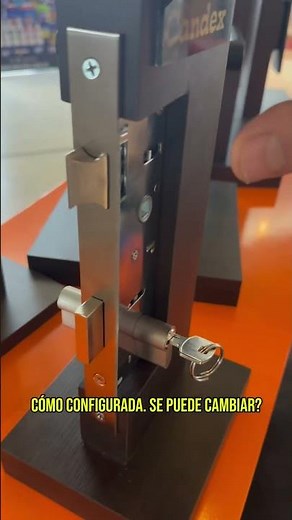 Cerradura para apertura de puerta derecha o izquierda lista para usar marca CANDEX