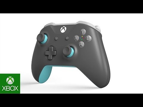 Xbox Wireless Controller - Grey/Blue Unboxing