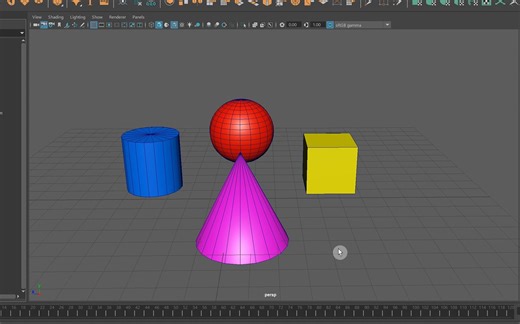 Maya基础教程：在Maya中如何按类型删除历史、打组（解组）物体对象以及建立（解除）父子关系