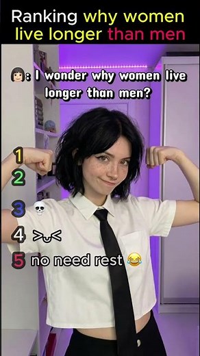 Ranking the Reasons Why Women Live Longer Than Men Part 2