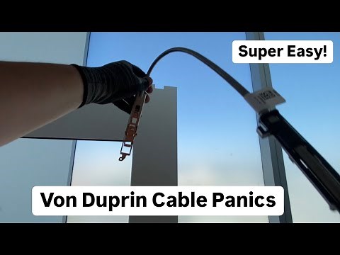 How to Install a Von Duprin Cable Panic