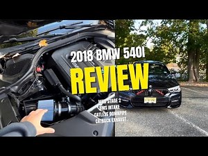Stage 2 2018 BMW 540i review - SLEEPER BUILD 😈 - Pros and Cons #b58