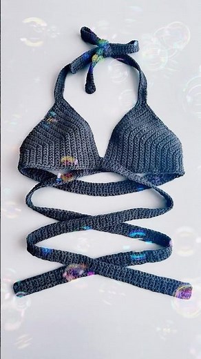 Crochet Top/Bra: Simple & Stunning #crochet #knitting #handmade #diy #madebyme #tutorial #beginner