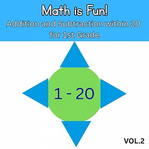 1st Grade Math Worksheets: Addition, Subtraction, Counting (PDF Downloadable Printable VOL.2 ) - Etsy Canada