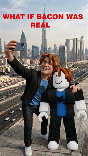 The Day Bacon Hair Came to Life #roblox #shorts