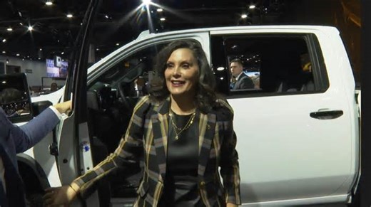 In a tale of two speeches, Michigan Gov. Gretchen Whitmer offered a rebuttal to President Donald Trump's defense of his tariff policies, made just days before by the president in Detroit. bit.ly/MyUPWhitmerAuto | My UP Now