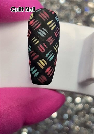 Quilt Nail Art Tutorial for Beginners and Experts