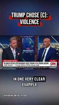 Keith Boykin STUNS Scott Jennings on Trump & Political Violence! 😳 #Trump #CNN #Politics