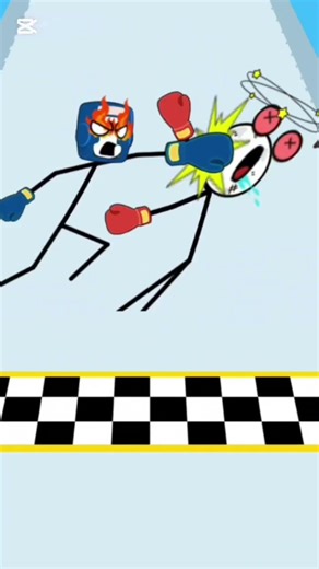 Stick Man Run. #gaming #stickman #animation