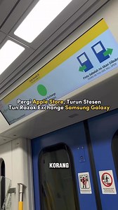 15K views · 271 reactions | Tutorial pergi Apple Store Malaysia. Pastikan turun MRT TRX Samsung Galaxy. | Amanz Network | Facebook