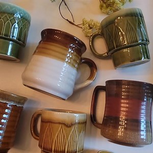 Mystery Vintage Mug! Assorted Antique Pottery Style Coffee Cup. Will Ship One Random Mug to You. Coffee Bar Vintage Aesthetic. - Etsy Canada