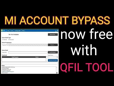 Mi Note 7 Mi Account Bypass with Qfil Tool | How to Remove Mi Account Without Online