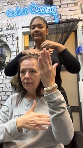 My salon provides a space where beauty, inclusion, & access can collide ✨ Part 1: Color consultation in American Sign Language #rvahairstylist #rvacolorist #haircolorconsultation #rvahairsalon #americansignlanguage | The CODA Colorist