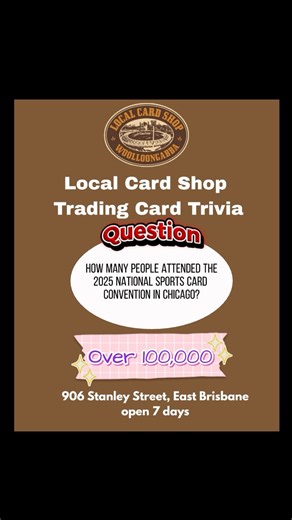 💥 LCS Trivia Time! Today’s trading card question — can you get it right? 🤔 #LocalCardShop #DailyTrivia #CardCollectors | Local Card Shop