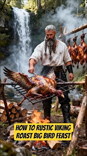 How To Rustic Viking Roast Big Bird Feast