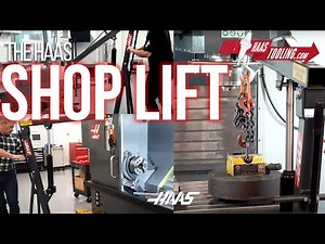 The Haas Shop Lift - Load Parts & Workholding Into Your Machine - Haas Automation, Inc