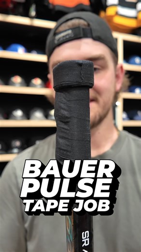 4.9K views · 552 reactions | Taping up the brand new Bauer Pulse stick. Would you use this tape job? #hockey #tendy #goaliegoalie #hockeyshop #icehockey #tendygear #tendysetups #tendylife #hockeylife | Goal x TheHockeyShop.com | Facebook
