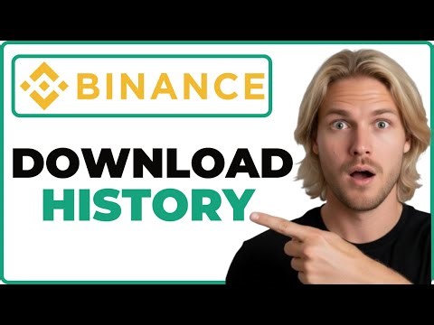 How To Download Binance Transaction History CSV PDF (2026 Guide)