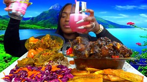 37K views · 761 reactions | JAMAICAN FOOD MUKBANG | Show Mukbang | Facebook