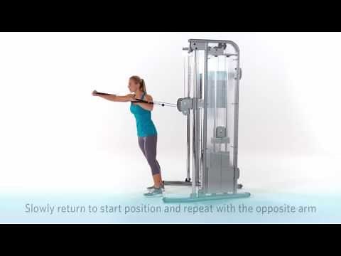 Precor Functional Training System Glide - Torso Rotation Instruction