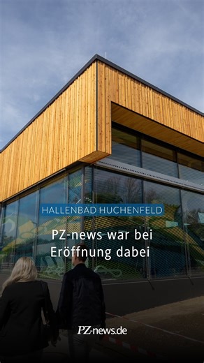 🛟Feierlich wurde am Sonntag das neue Stadtteilbad in Huchenfeld eröffnet. PZ-news war natürlich mit dabei und hat Euch mitgenommen. | PZ-news.de